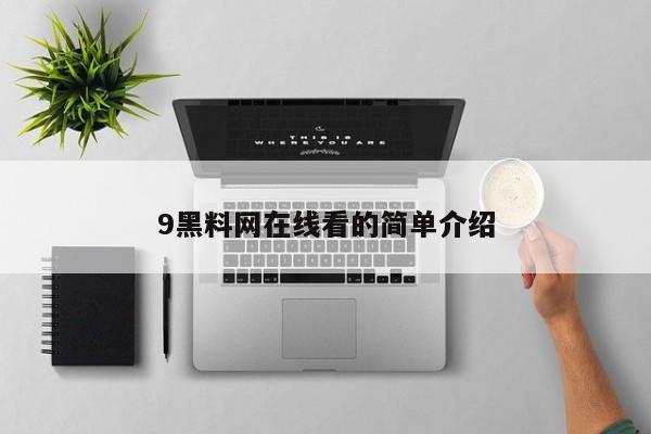 9黑料网在线看的简单介绍